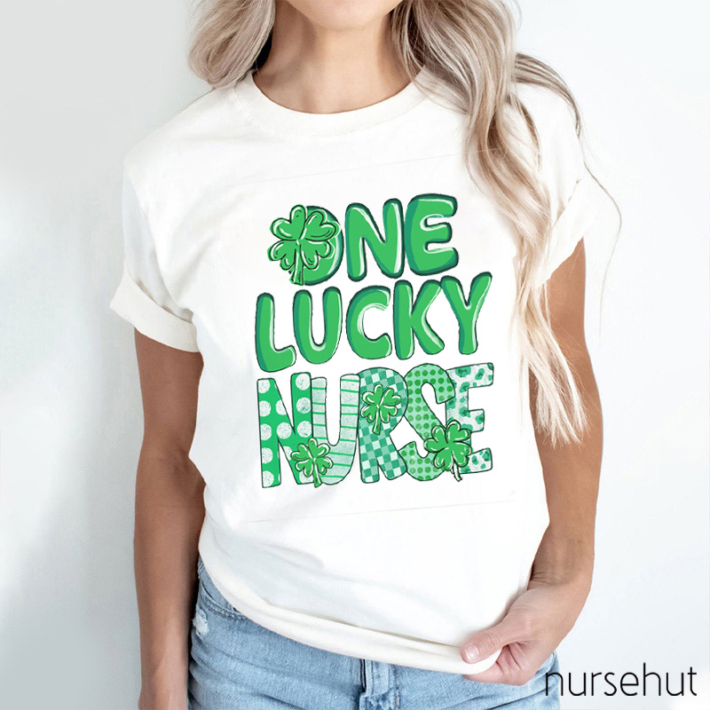 One Lucky Nurse Fresh Style Nurse T-Shirt