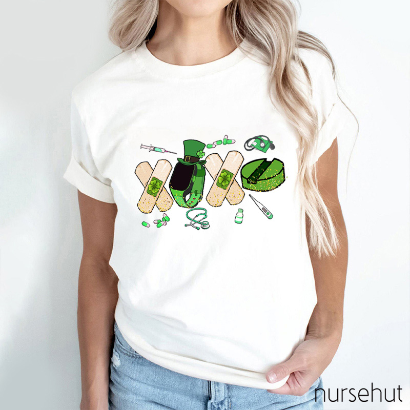 Band-aid Watch And Pill Nurse T-Shirt