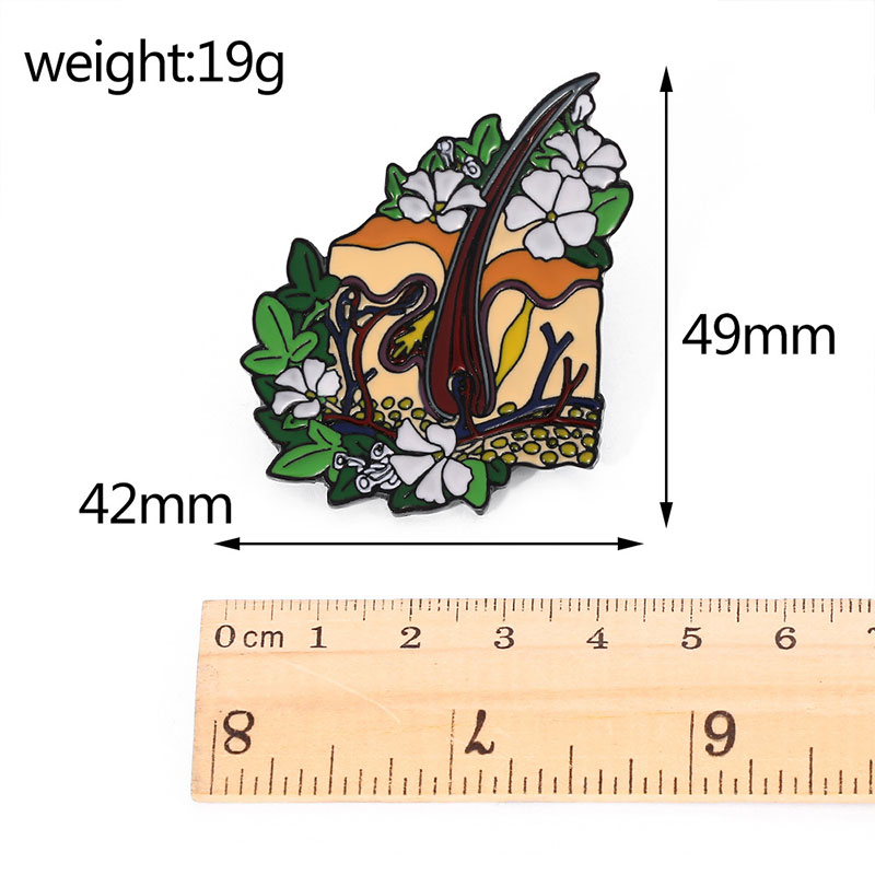 Hair Growth Nurse Pin