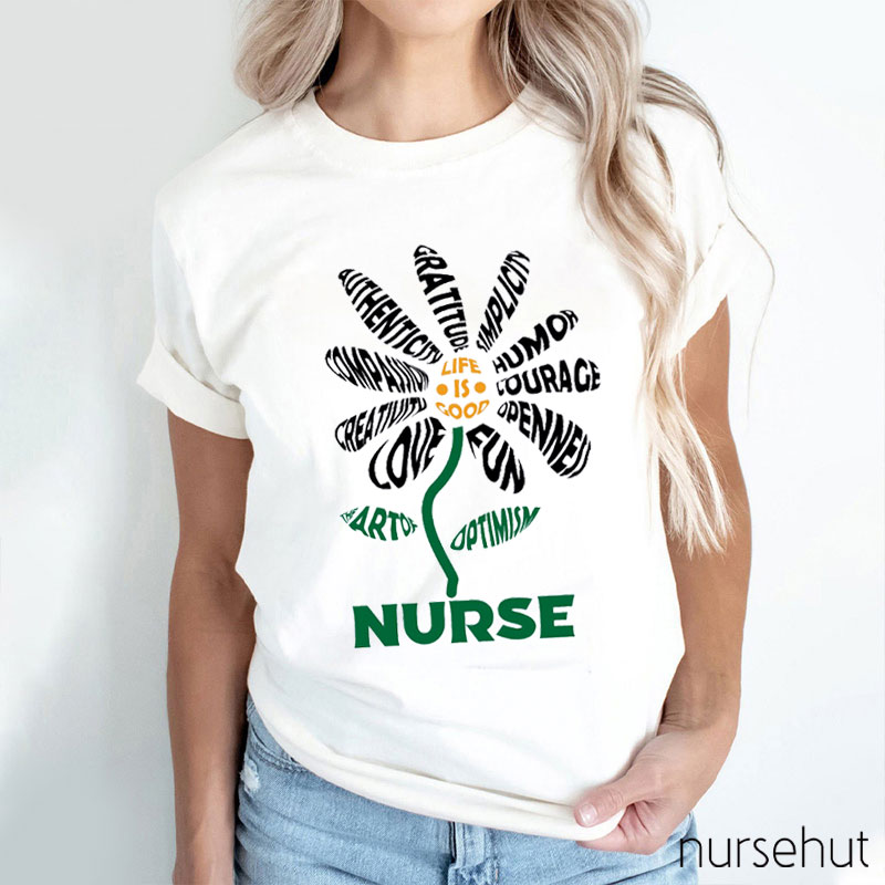 Life Is Good Nurse T-Shirt