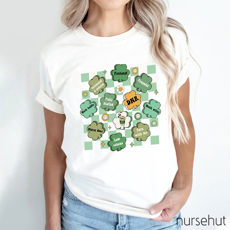 Work Hubby Work Wifey Nurse T-Shirt