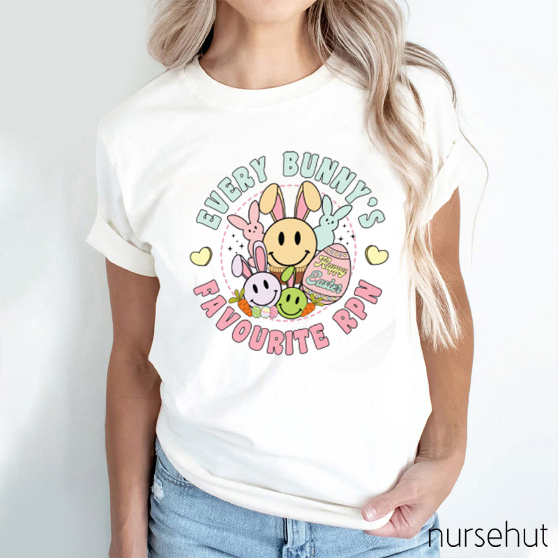 Personalized Every Bunny's Favorite Nurse T-Shirt