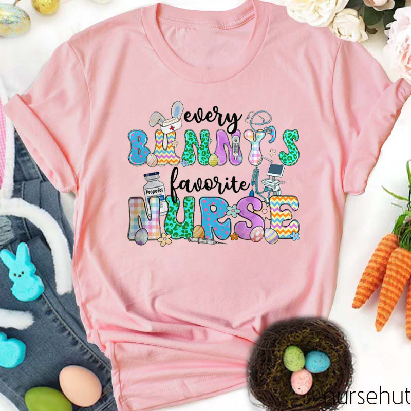 Bunny's Favorite Nurse Nurse T-Shirt