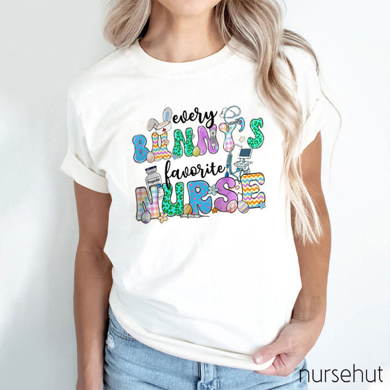 Bunny's Favorite Nurse Nurse T-Shirt