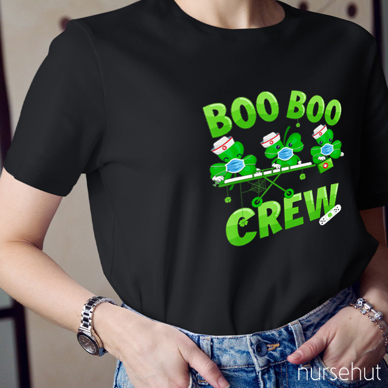 Boo Boo Clover Crew Nurse T-Shirt