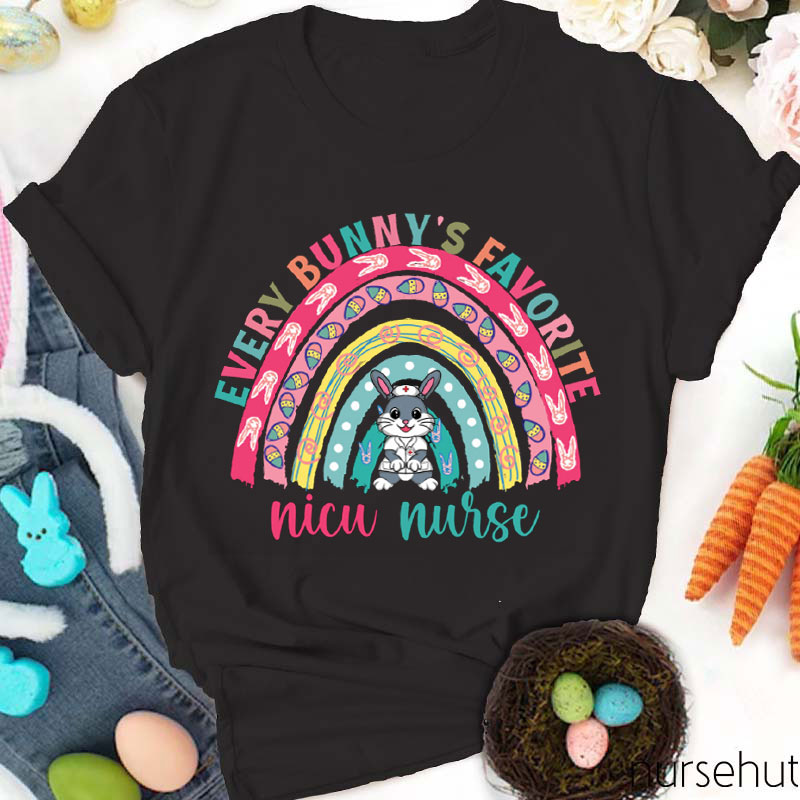 Personalized Every Bunny's Favorite Nurse T-Shirt