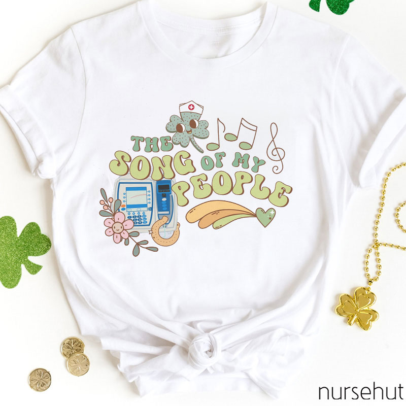 The Song Of My People Nurse T-Shirt
