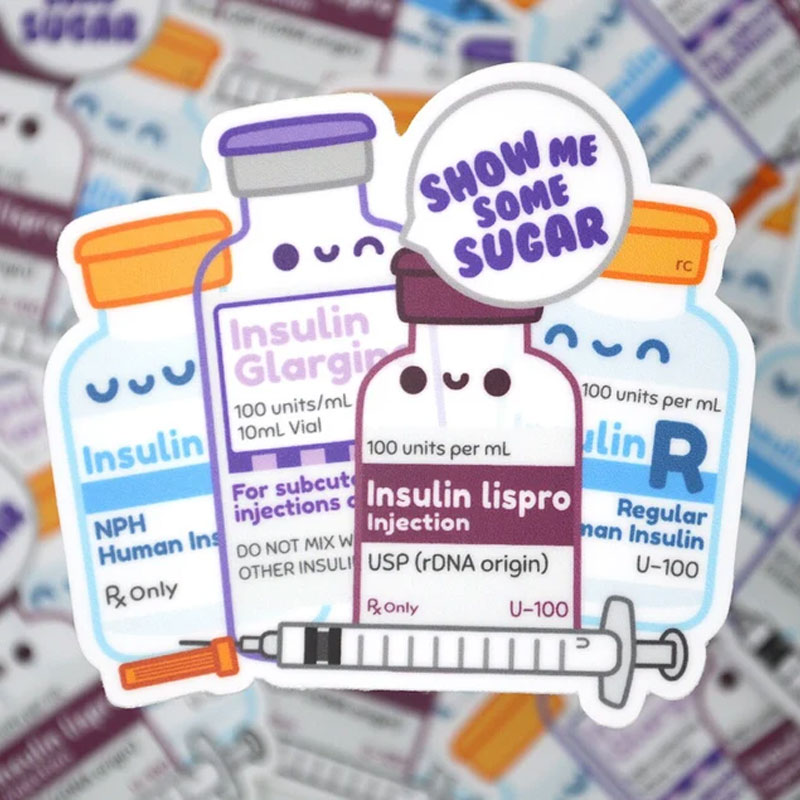 Show Me Some Sugar Nurse Stickers