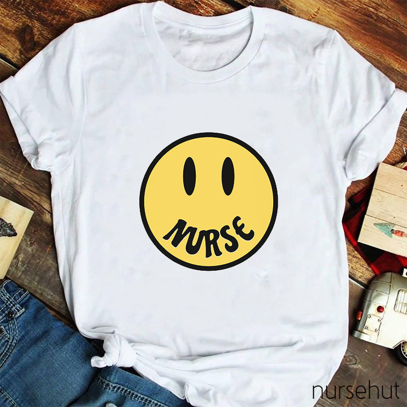 Smiling Face Nurse T-Shirt