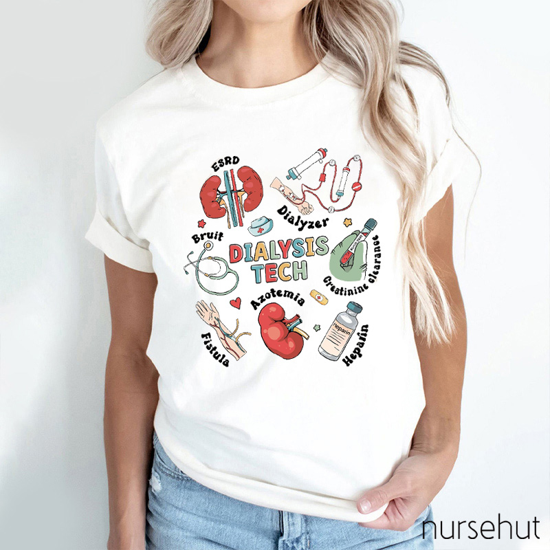 Diaslysis Tech Nurse T-Shirt
