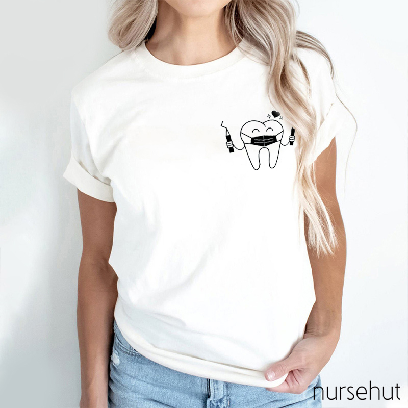 A Happy Little Tooth Nurse T-Shirt