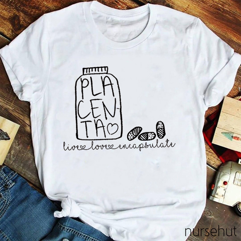 Live And Love Encapsulate Nurse T-Shirt