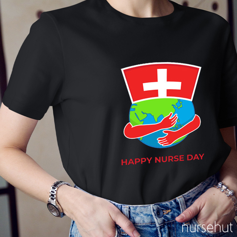 Happy Nurse Day Nurse T-Shirt