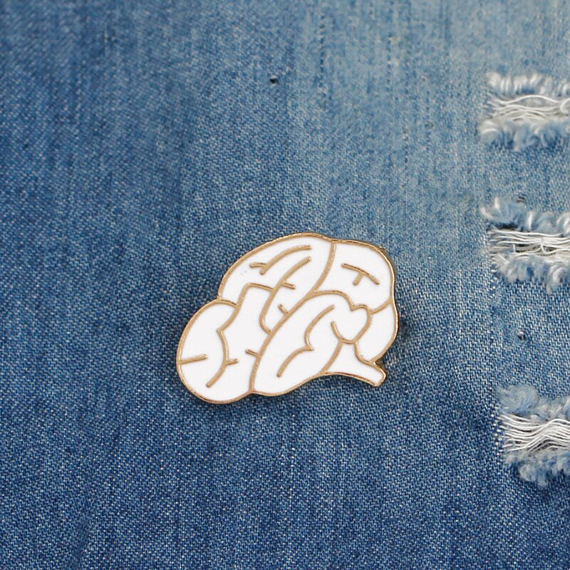 Brain Mental Nurse Pin