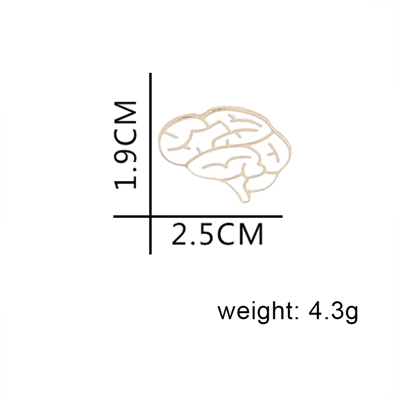 Brain Mental Nurse Pin