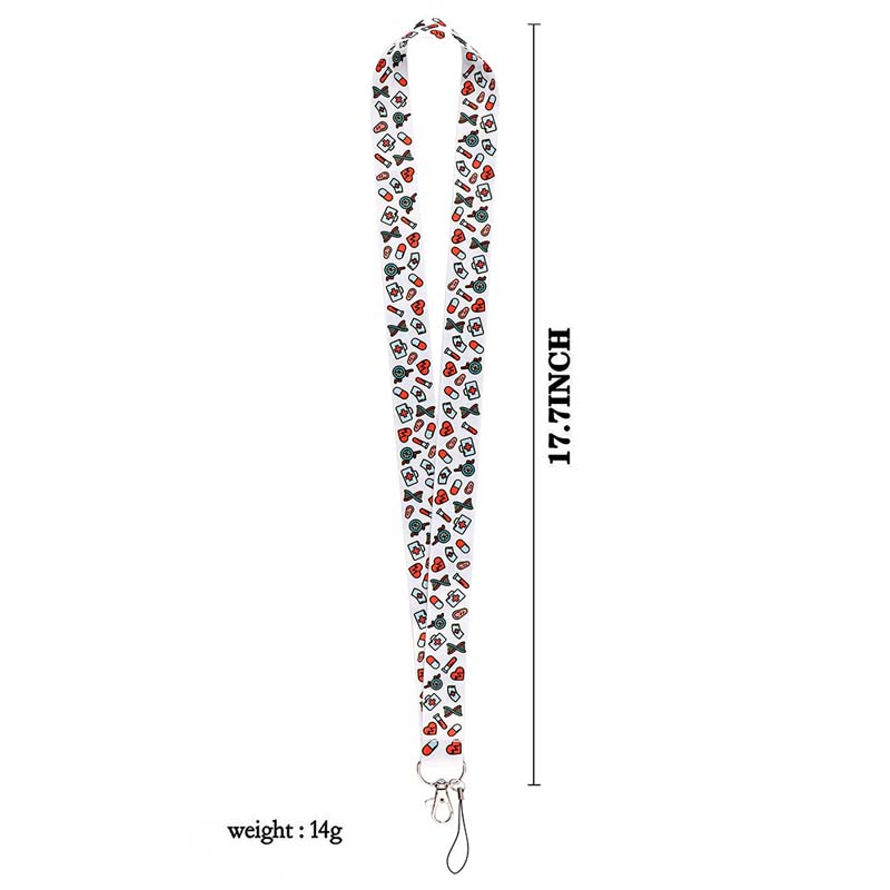 Cute Doctor And Nurse Lanyard