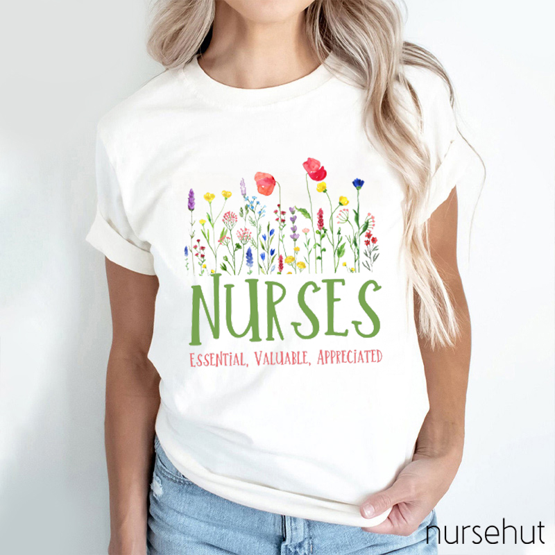 Essential Valuable Appreciated Nurse T-Shirt