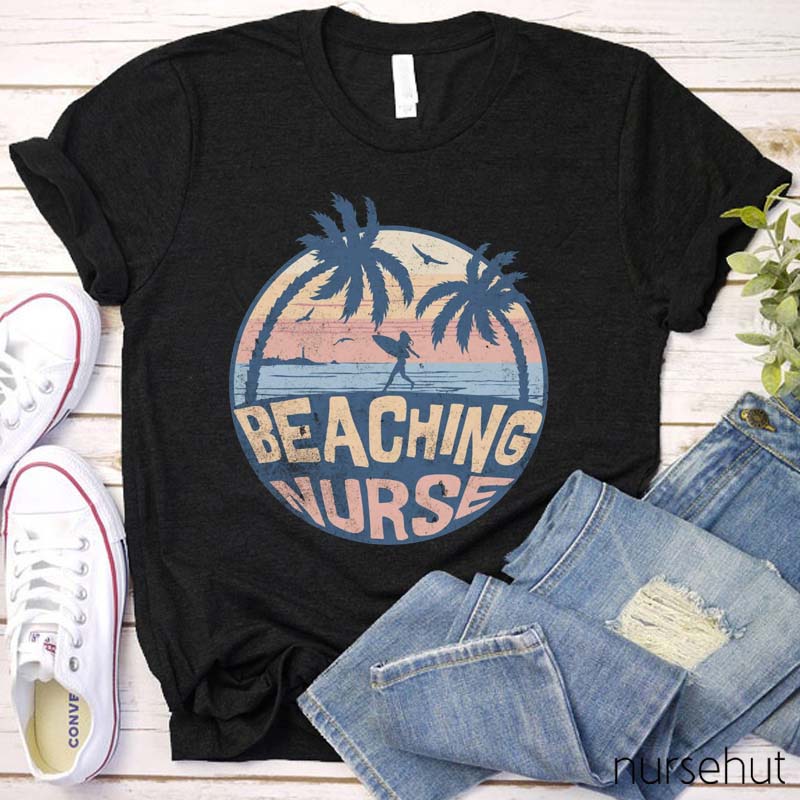 Summer Beaching Nurse T-Shirt