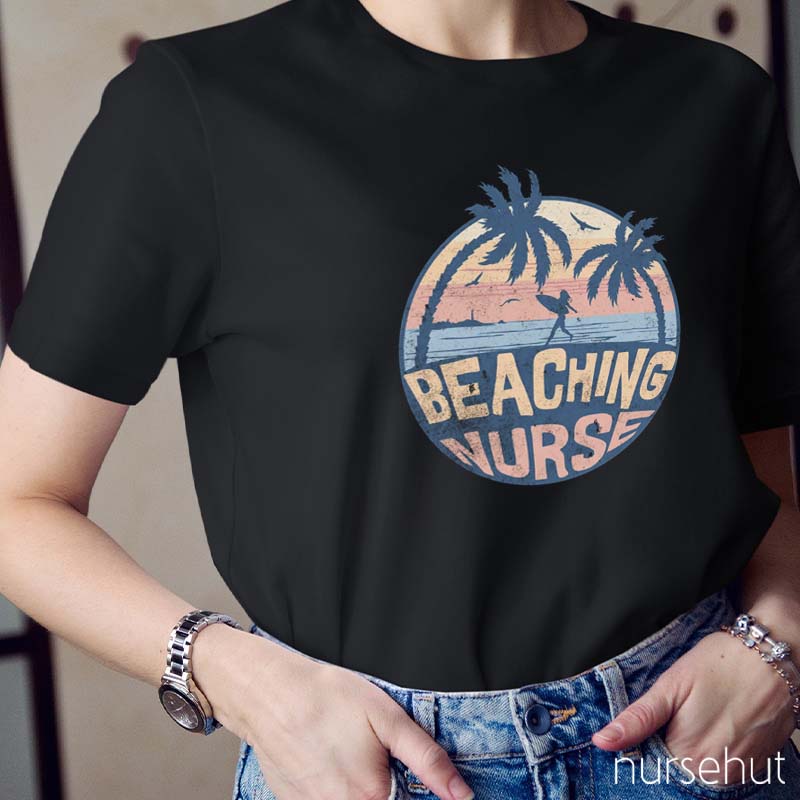 Summer Beaching Nurse T-Shirt