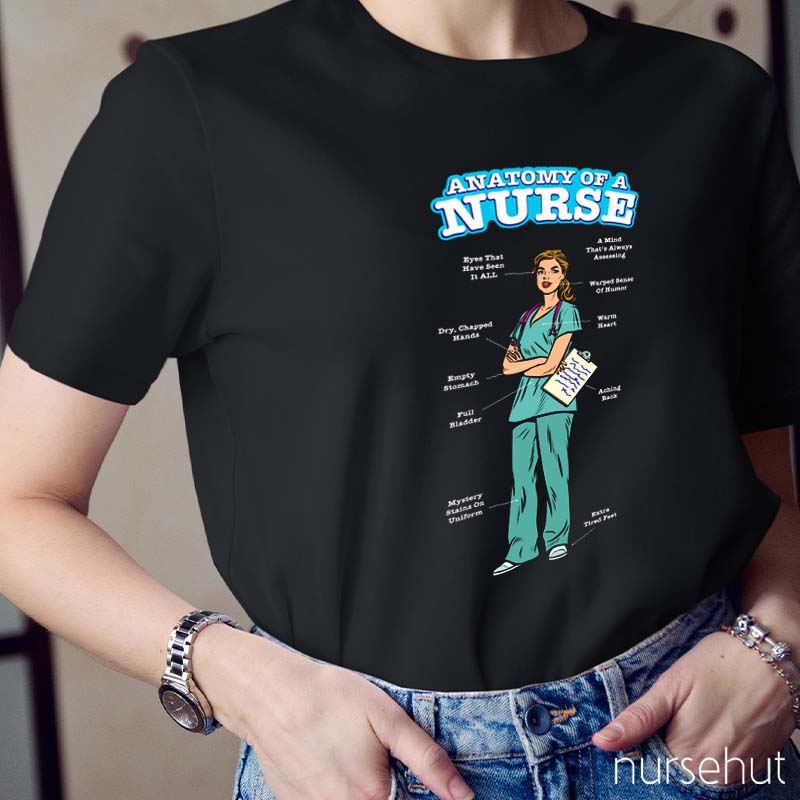 Anatomy Of A Nurse T-Shirt