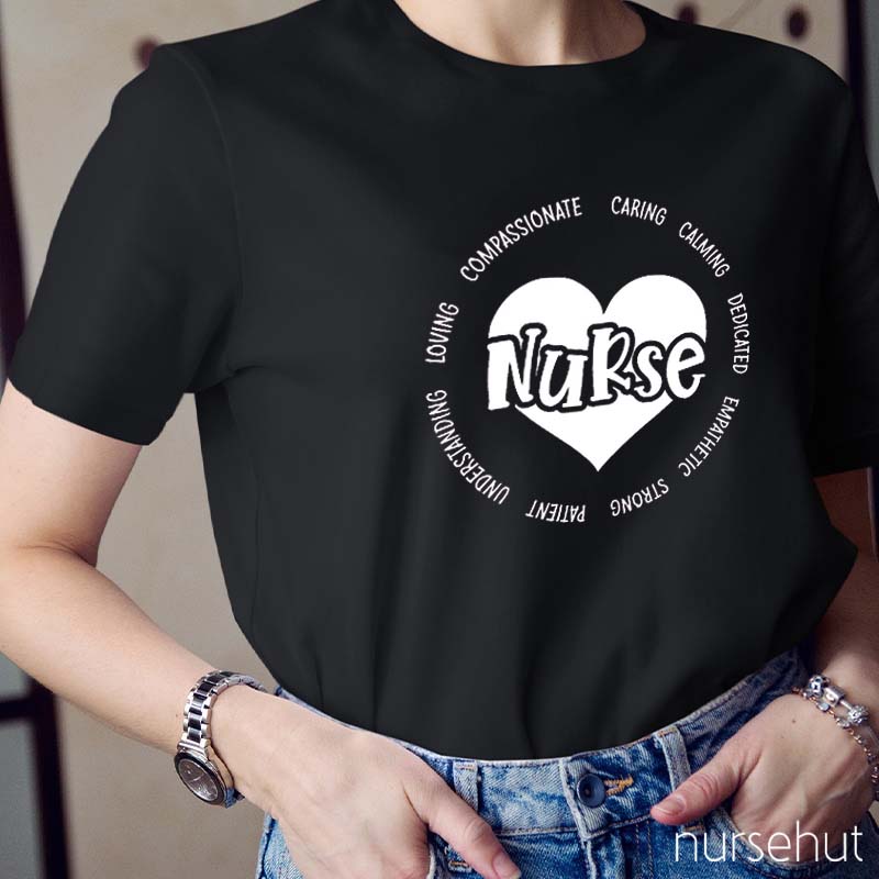 Loving Caring Calming Nurse T-Shirt