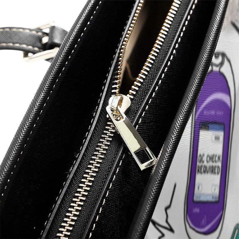 Everything Is Fine Nurse PU Leather Bag