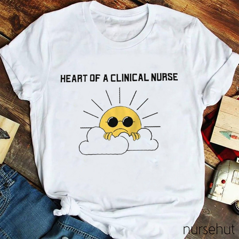 Heart Of A Clinical Nurse T-Shirt