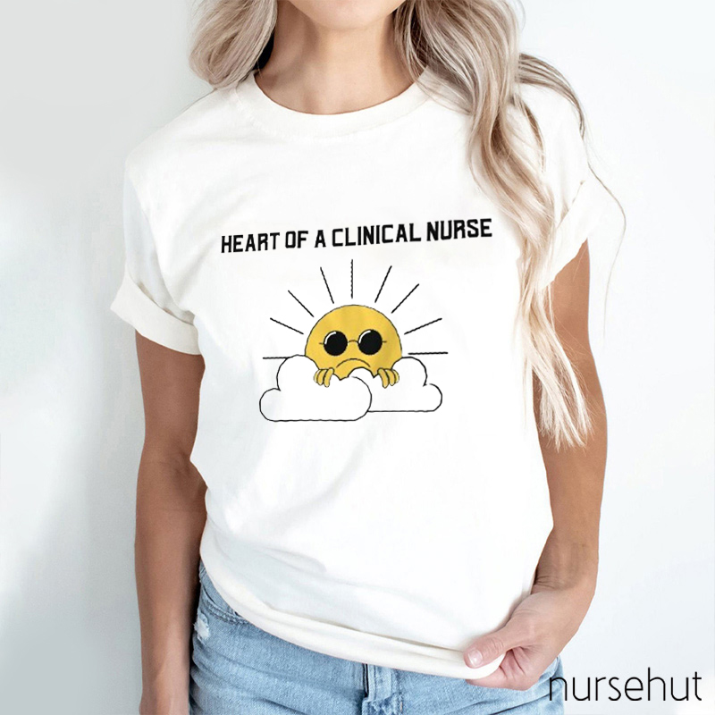 Heart Of A Clinical Nurse T-Shirt