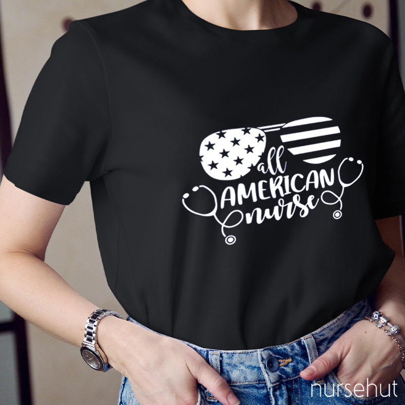 All American Nurse T-Shirt