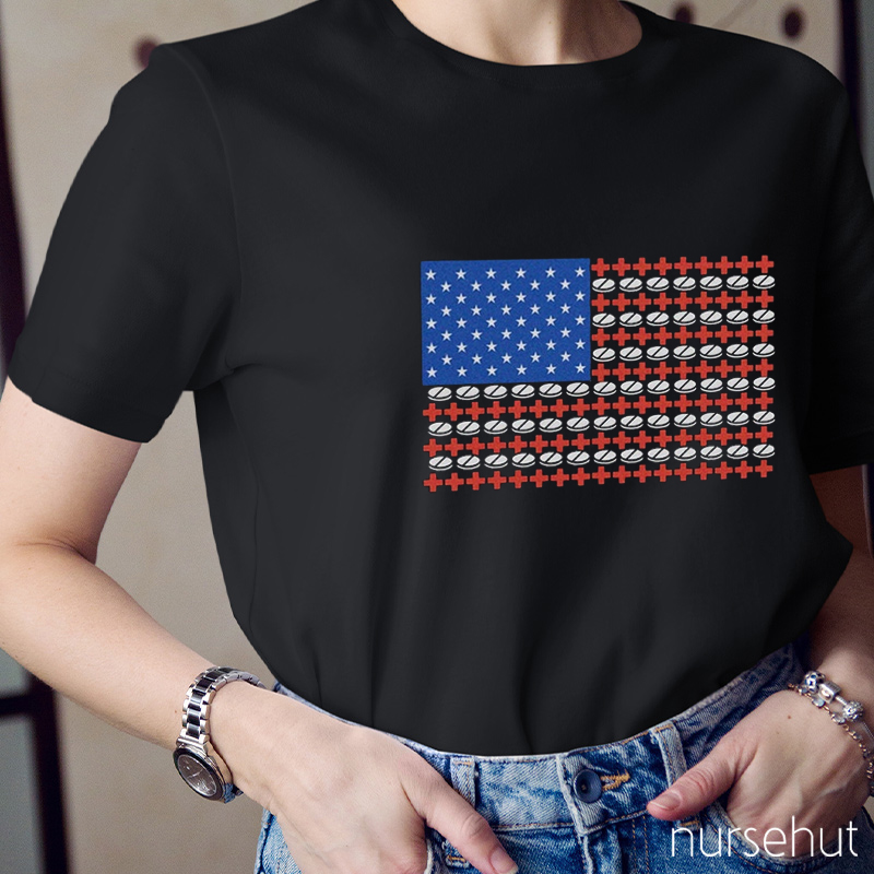 Independence Day Pharmacist Nurse T-Shirt