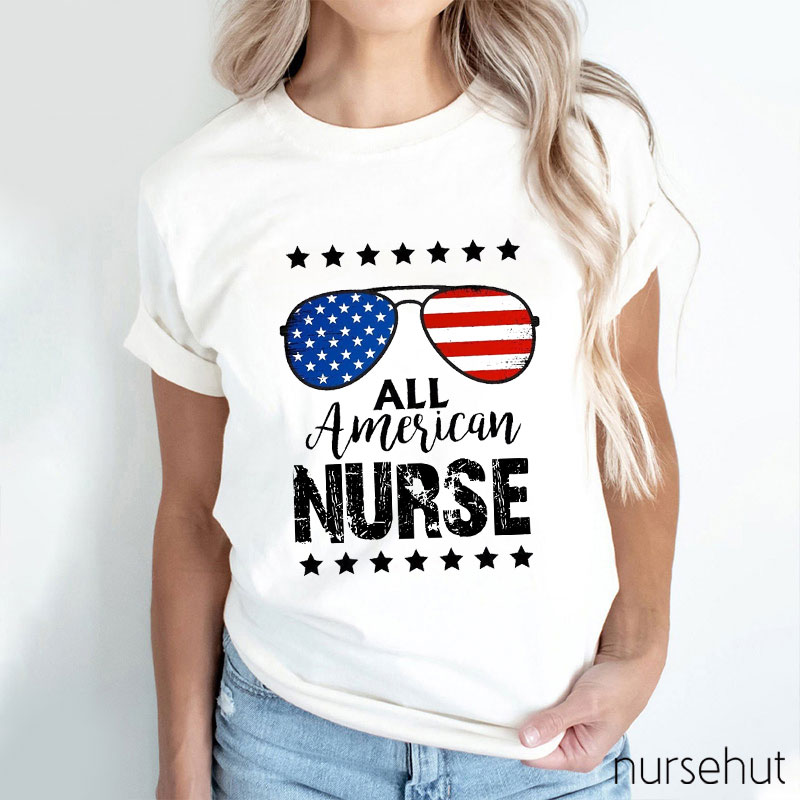 All American Nurse T-Shirt