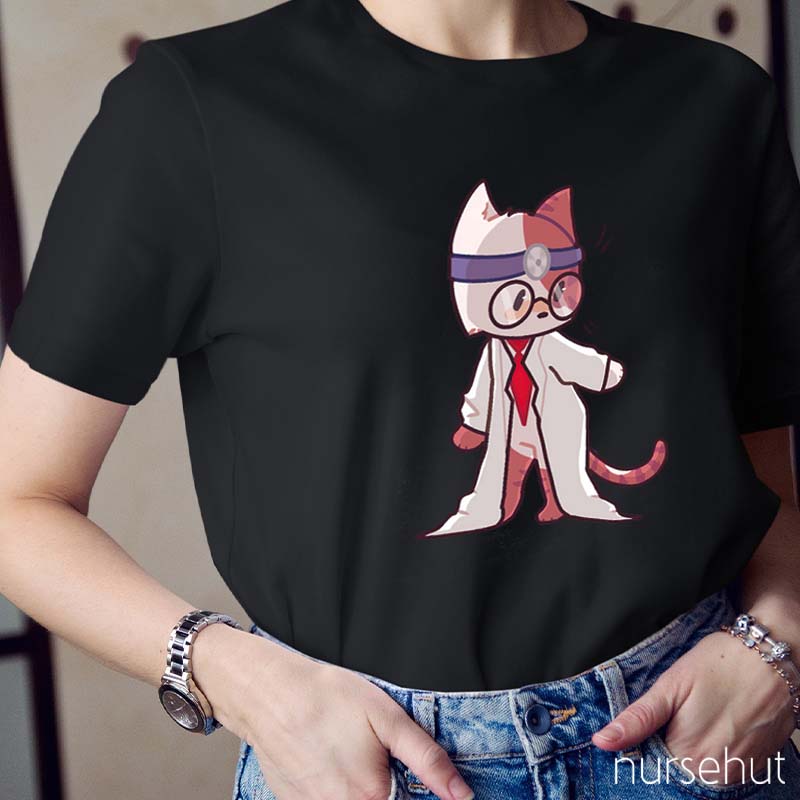Doctor Cat Nurse T-Shirt