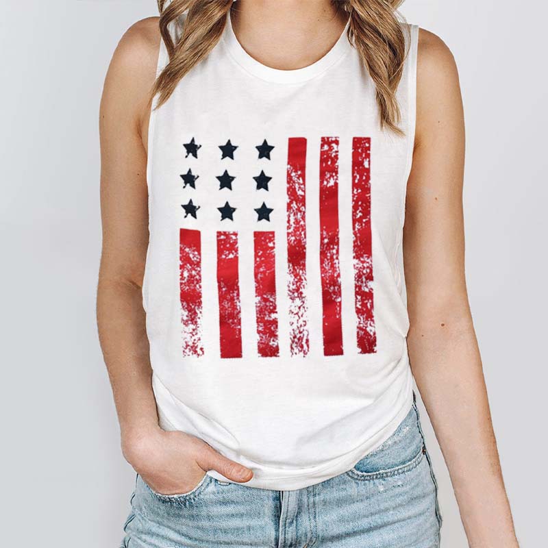 Flag Nurse Tank Top