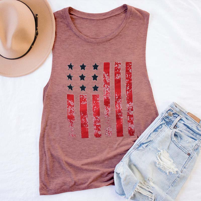 Flag Nurse Tank Top