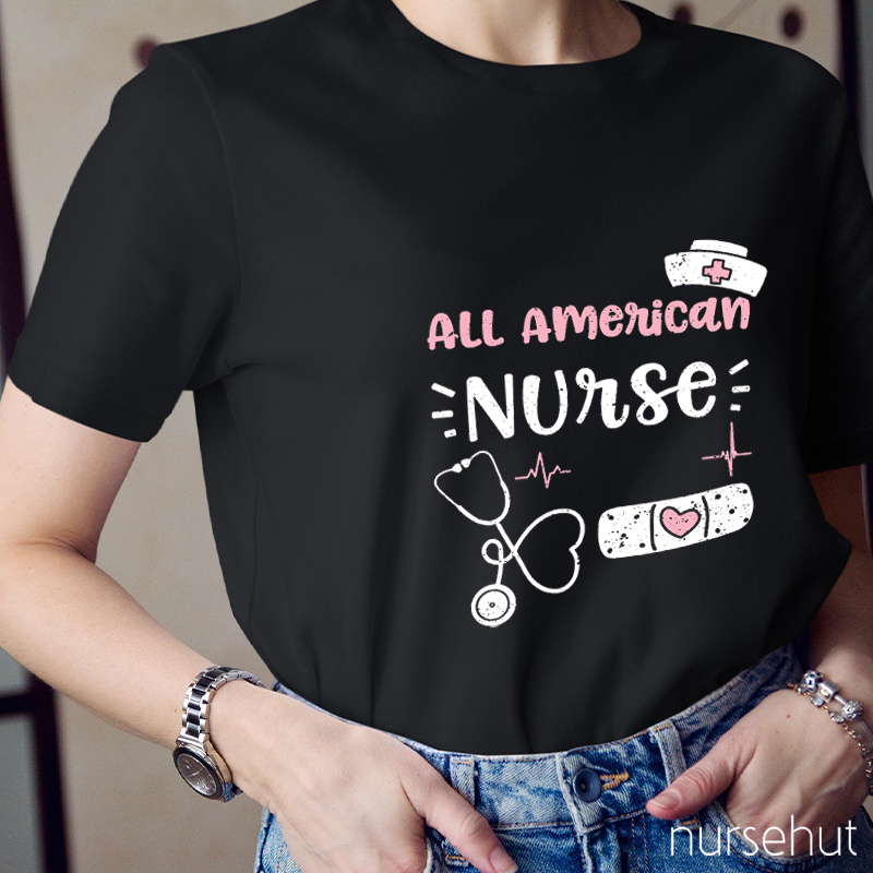 All American Nurse T-Shirt