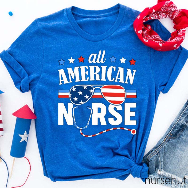 All American Nurse T-Shirt