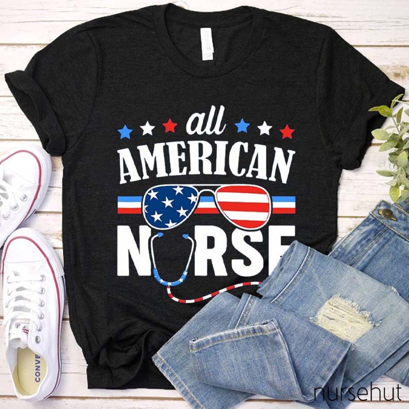 All American Nurse T-Shirt