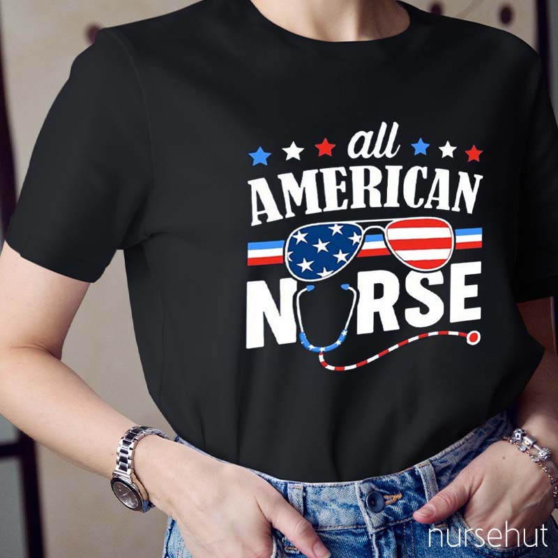 All American Nurse T-Shirt