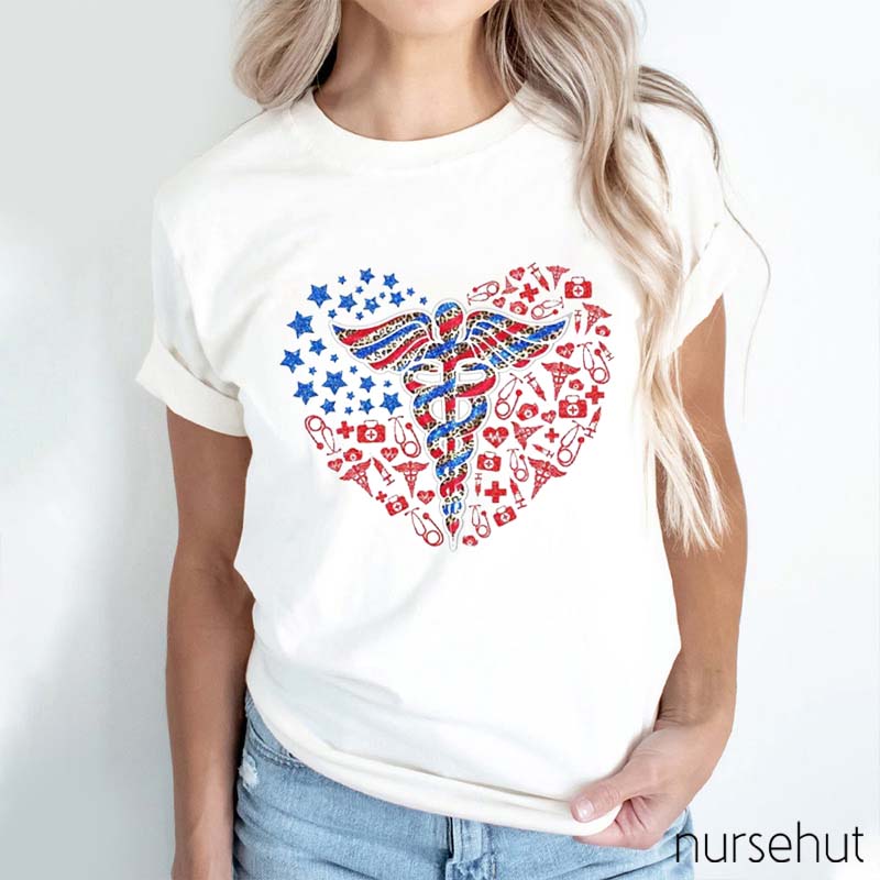 Love American Nurse T-Shirt