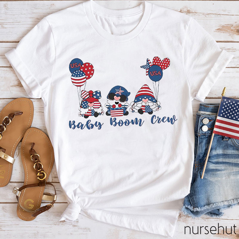 Baby Boom Crew American Nurse T-Shirt