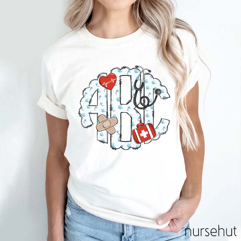ABC Capsules Tablets Nurse T-Shirt