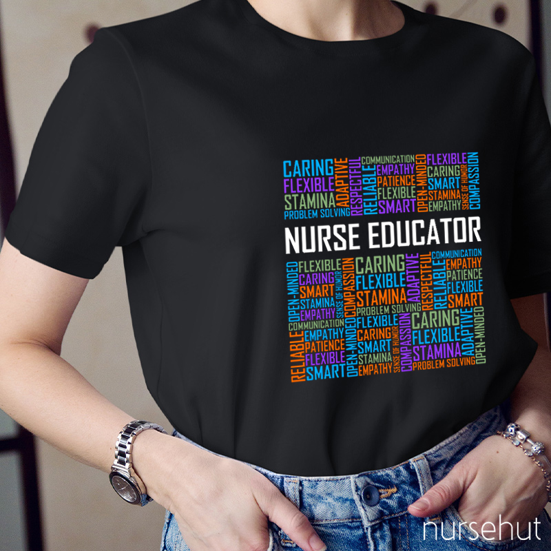Nurse Educator Caring  Nurse T-Shirt