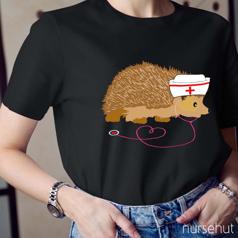 Hedgehog Nurse T-Shirt