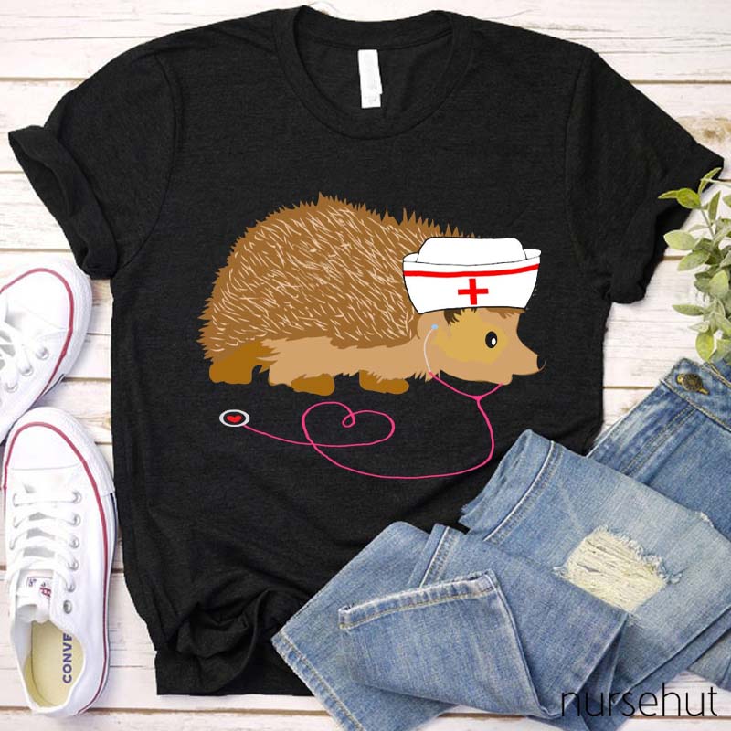 Hedgehog Nurse T-Shirt