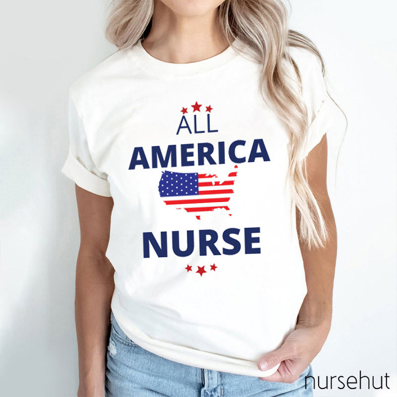 All American Nurse T-Shirt