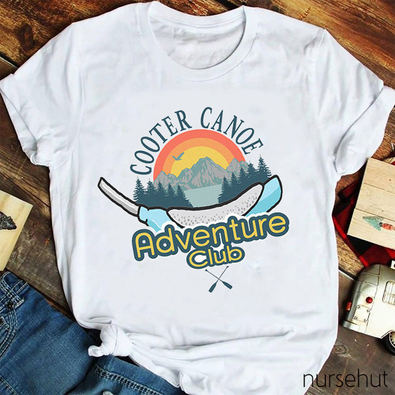 Cooter Canoe Adventure Club Nurse TShirt