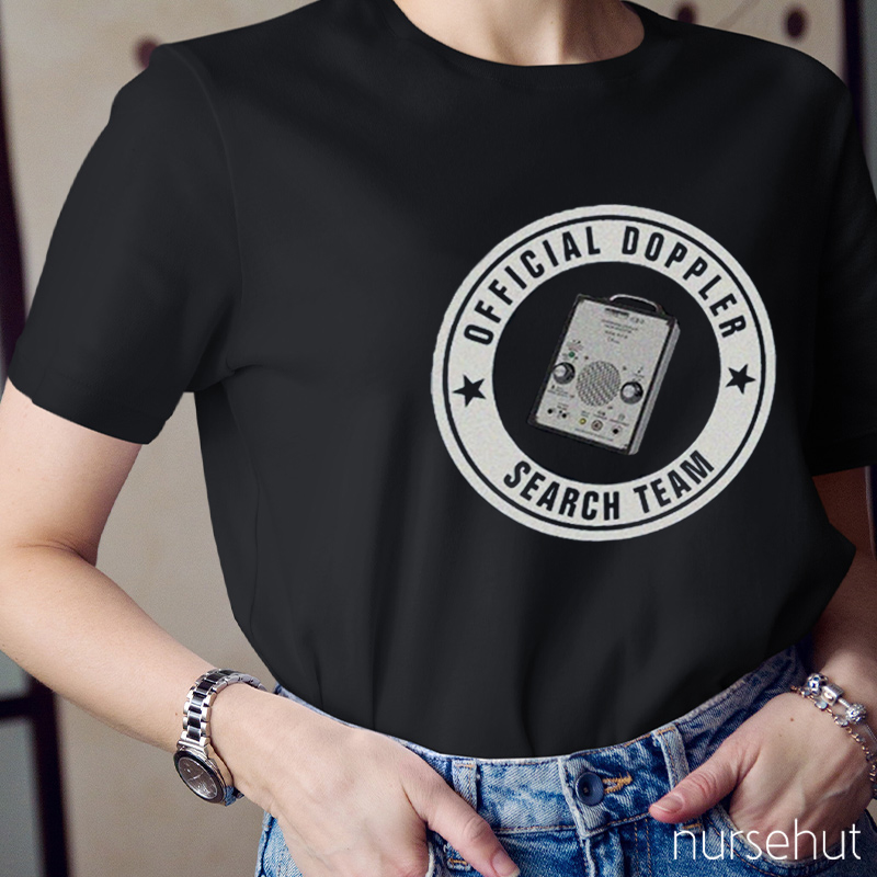 Official Doppler Search Team Nurse T-Shirt