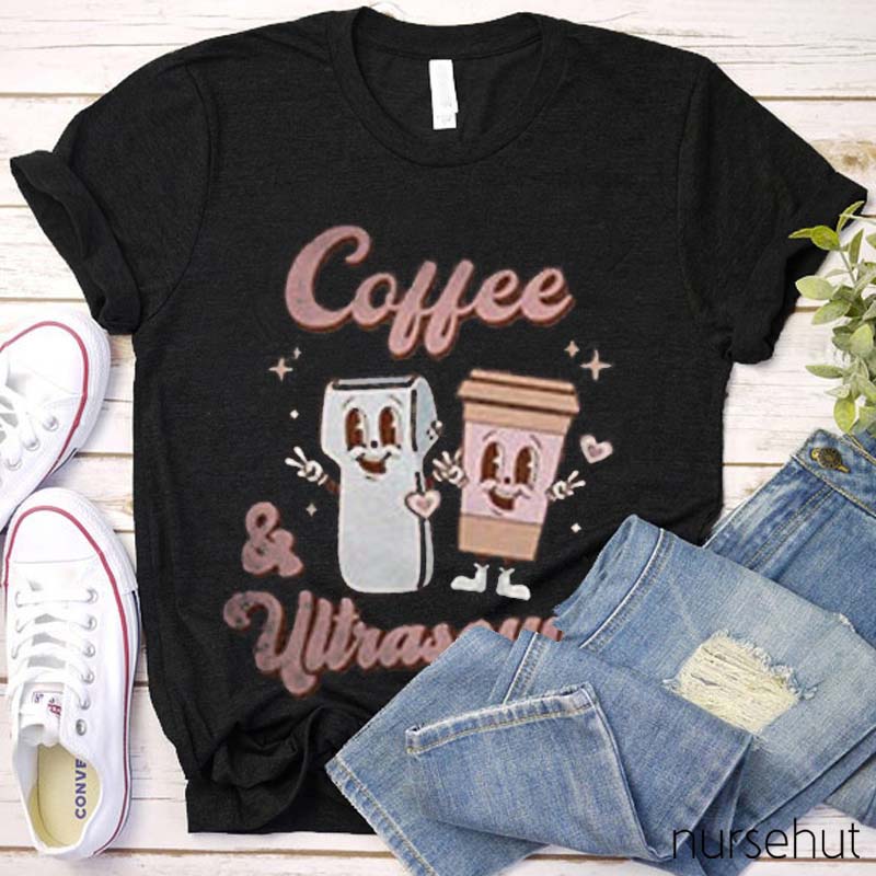 Cute Coffee Nurse T-Shirt