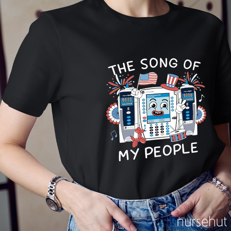 The Song Of My People Nurse T-Shirt