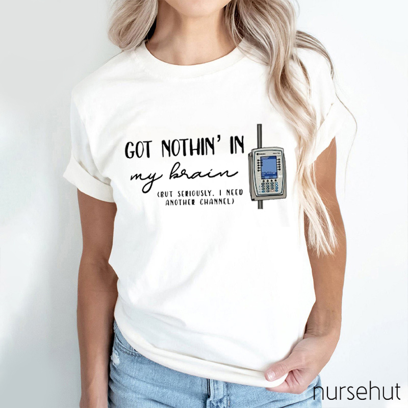 Got Nothing In My Brain Funny Taylor Swift Medical Nurse T-Shirt